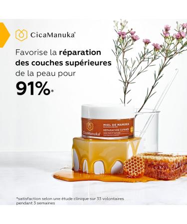 CICAMANUKA - SKIN REPAIR HONEY 100% MANUKA HONEY IAA18+ -Promotes skin repair of sensitive skin with atopic and acne tendency - Comsos Natural - 150 ml - Buy Online on GoSupps.com