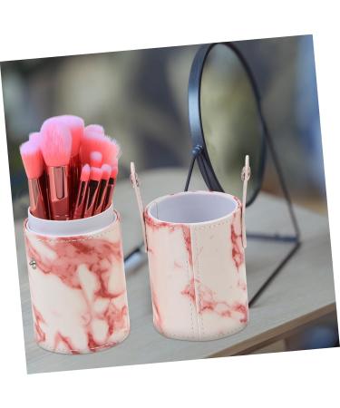 Beaupretty 1 Set Makeup Brush Set Makeup Brush Holder Eyeliner Brush Makeup Vanity Desk Powder Brush Cosmetic Brush Kit Makeup Brush Kit Plastic Pink Marbling Dressing Table - Buy Online on GoSupps.com