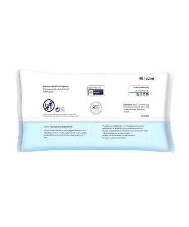 B bchen Aqua Touch Wet Wipes - 144 Sensitive Care Cloths (3 x 48) - 99% Pure Water for Newborns & Babies - Gentle & Safe International Shipping - Buy Online on GoSupps.com