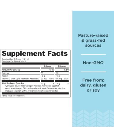 Ancient Nutrition SBO Ultimate Probiotics Capsules 60 Count + Multi Collagen Protein Powder Unflavored 45 Servings - Buy Online on GoSupps.com