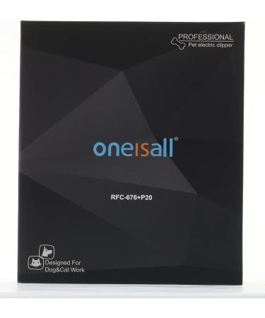 Professional 2-in-1 Dog Clippers & Paw Trimmer Kit | Low Noise Cordless Grooming Set for Dogs & Cats | Stainless Steel Blade | Waterproof | Black Silver - Buy Online on GoSupps.com