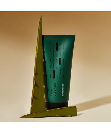 Hawthorne Men's Natural Gentle Face Wash | Moisturizing Aloe Vera & Tiger Grass Cleanser for Dry Sensitive Skin - 4oz - Buy Online on GoSupps.com
