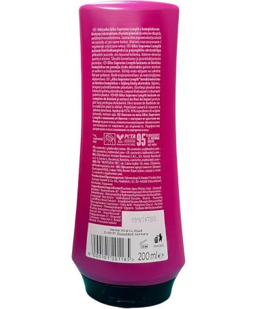 Schwarzkopf Gliss Supreme Length Conditioner 200 ml for long hair - Buy Online on GoSupps.com