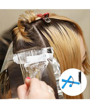 50 Small Curlers for Permanent Waves - Blue Cold Rods & Rat Tail Comb for Hairdressers - Buy Online on GoSupps.com