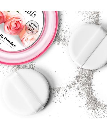 R-NEU 2 Pack Body Powder for Women with Powder Puff 100% Talc-Free Elegant Rose Petal & Royal Bouquet Scented Dusting Powder After Bath for Soft Skin Extra Large (2 Pack 5 Oz Each) - Buy Online on GoSupps.com