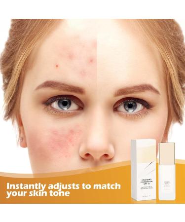  Generisch Color Changing Foundation Color Changing Foundation Color Changing Foundation for Mature Skin Moisturizing Foundation Powerful Concealer SPF15 - Buy Online on GoSupps.com