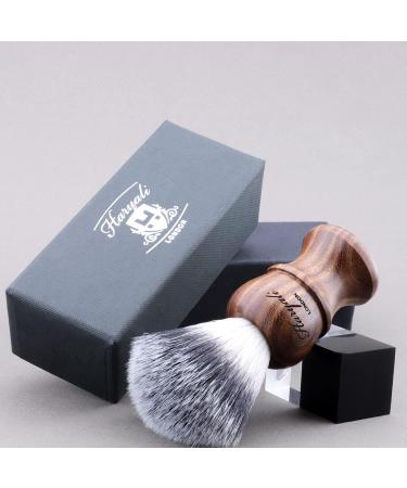 Haryali London Synthetic Hair Shaving Brush | Premium Rosewood Handle | International Shipping - Buy Online on GoSupps.com