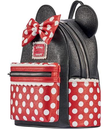 Loungefly Disney Minnie Mouse Bow Ear Backpack - Amazon Exclusive - Buy Online on GoSupps.com