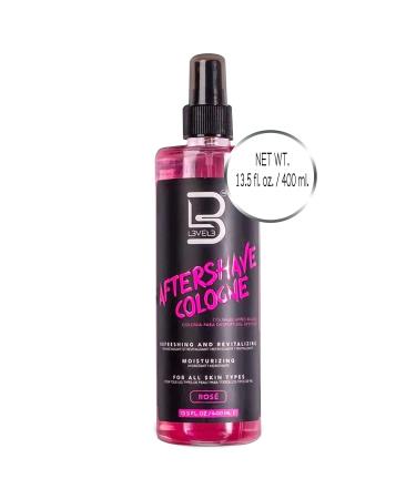 L3 Level 3 After Shave Spray Cologne - Softens Skin - Refreshes and Relieves Face and Skin - Moisturizing Formula Level Three After Shaving Rose 13.5 Fl Oz (Pack of 1) - Buy Online on GoSupps.com