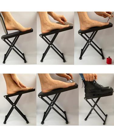Pedicure Foot Rest Stand | Beauty Footrest for Pedicures | Adjustable & Non-Slip | Home Foot Spa Toenail Care - Buy Online on GoSupps.com
