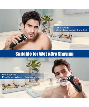 Gbuild Wet Dry Rechargeable Men's Electric Shaver with Trimmer - Waterproof & Cordless - Buy Online on GoSupps.com