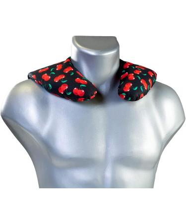 Cherry stone neck pillow 30x33 cherry-black | Cherry stone pillow neck | Neck pillow heat pad