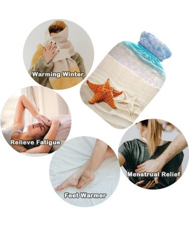 Buy NAANLE SEESTERS Large Hot Water Bottle - 2L Bed & Hand/Foot Warmer for Pain Relief & Therapy | International Shipping - Buy Online on GoSupps.com