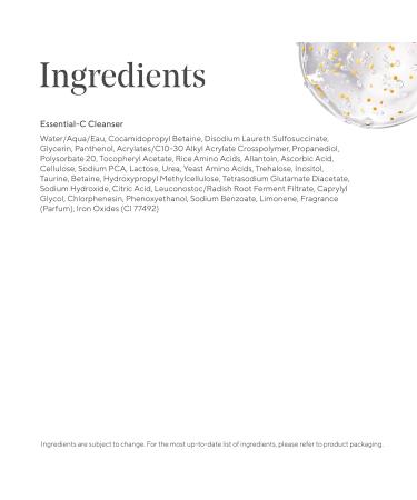 Murad Essential-C Facial Cleanser - Foaming Gel Face Wash- Vitamin C & Antioxidant Rich Treatment Backed by Science 5 Fl Oz (Pack of 1) - Buy Online on GoSupps.com