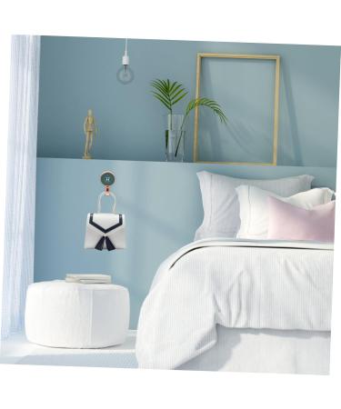 Alipis 8 Pcs Hook up Wall Mount Clothes Rack Punch- Hooks Robe Adhesive Wall Hook Call Hook Rack 6X4X1CMx2pcs Greenx2pcs - Buy Online on GoSupps.com