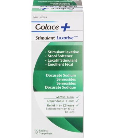 Colace + Stimulant Laxative 30ct - Buy Online on GoSupps.com