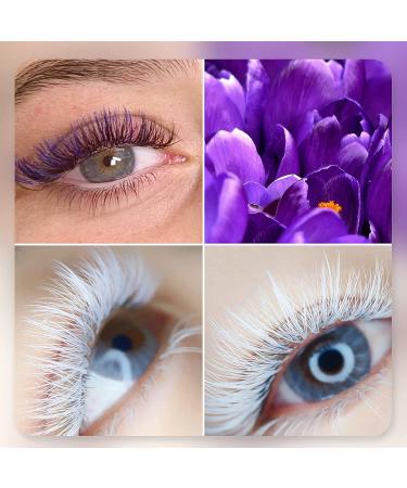 EMEDA Colored Lash Extensions D Curl .07 - 6 Colorful Lashes 15mm - Individual Eyelash Extensions - Buy Online on GoSupps.com