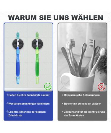 Spokki 8-Piece Silicone Toothbrush & Razor Holder Set - Waterproof No Drilling Multi-Function Wall Hook for Bathroom Kitchen & Office - Buy Online on GoSupps.com