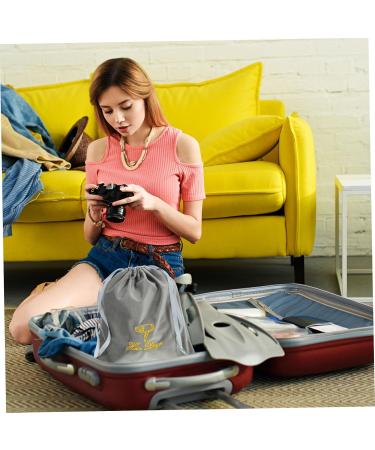 MUSISALY 4pcs Large Drawstring Bag Hair Dryer Bag for Travel Drawstring Storage Bags Fabric - Buy Online on GoSupps.com