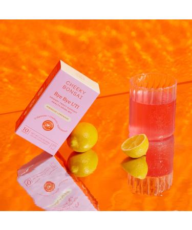Cheeky Bonsai Bye Bye UTI Urinary Tract Support Powder Drink Mix | 10 Packets | Hibiscus Lemonade Flavor - Buy Online on GoSupps.com