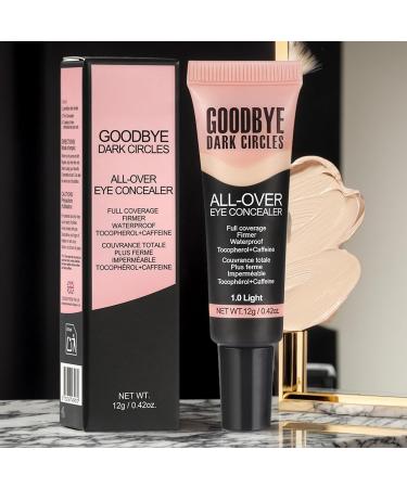 BommFu Under Eye Concealer Full Coverage Concealer Waterproof 12G Beauty Concealer Color correction makeup eye primer longlasting liquid foundation 10 Light A - Buy Online on GoSupps.com