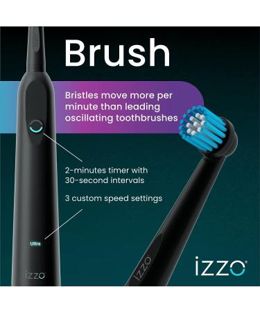 Izzo Oral Care Kit: Electric Toothbrush, Teeth Whitener, Polisher Head, UV Cleaner & Scaler - Buy Online on GoSupps.com