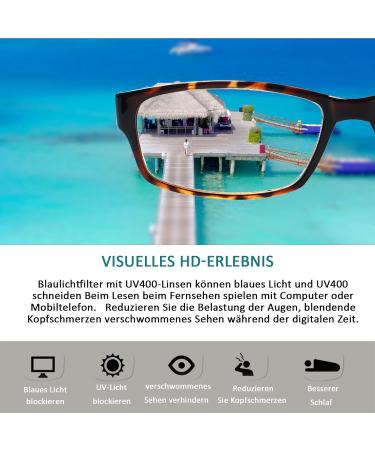 Cojwis 6 Pack Reading Glasses for Men & Women | Spring Hinge Blue Light Filter | 1.50 Strength - Multi-Color Mix - Buy Online on GoSupps.com