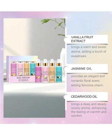 Body Mist Gift Set - Perfumes for Women Everyday Body Spray for Women Vegan Cruelty-Free Fragrance Valentine's Day Gifts - Buy Online on GoSupps.com