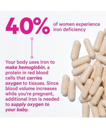 Pink Stork Prenatal + Iron Bundle - Total Prenatal with DHA Prenatal Iron Supplement Prenatal Vitamin for Women - Buy Online on GoSupps.com