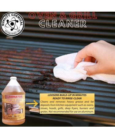Quality Heavy-Duty Oven Cleaner & Grill Cleaner - Fast Acting Degreaser Made in USA | 128 oz (Pack of 1) - Best for Easy Cleaning - Buy Online on GoSupps.com