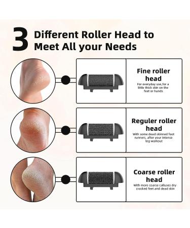 Electric Callus Remover for Feet - Professional Pedicure Tool Kit for Cracked Dead Dry Skin - Buy Online on GoSupps.com