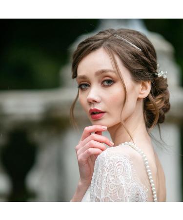 FRCOLOR 8cm Silver Metal Veil Comb - Hair Side Combs - Hair Clip for Women Wire Bridal Veil Hair Clip Comb DIY Wedding Veil Hair Accessory - Buy Online on GoSupps.com