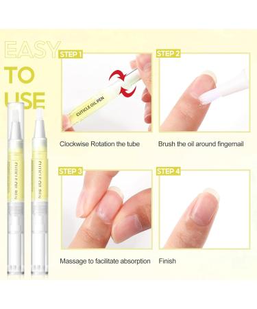 Cuticle Oil Natural Ingredients Nail Nutrient Oil Pen for Nail Growth Care Cantaloupe Nail Treatments Prevent Pen Dry Cracking Deep Nourishment Pen for Ideal Gifts color05 - Buy Online on GoSupps.com