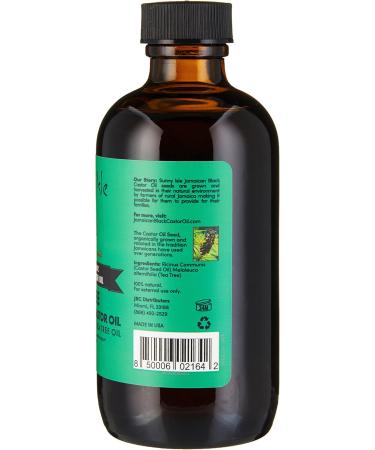 Sunny Isle Jamaican Black Castor Oil with Tea Tree Oil 118ml - Buy Online on GoSupps.com