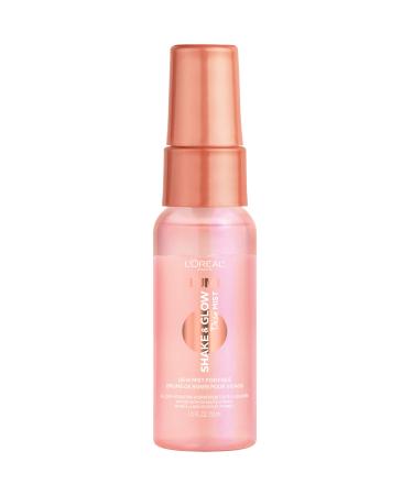 L'Oreal Paris Makeup LUMI Shake and Glow Dew Mist, Hydrating and Soothing Face Mist, Prep and Set Makeup, Energizes Skin with a Healthy Boost of Hydration, Natural Finish, 1 fl oz. 1 Fl Oz (Pack of 1) - Buy Online on GoSupps.com