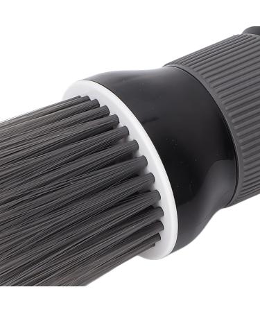 Barber Neck Hair Duster Brush with Hair Dryer Inlet Professional Neck Duster Brush Soft Nylon Wool Hair Sweeping Brush for Salon Hair Cutting - Buy Online on GoSupps.com