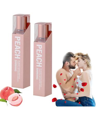 Peach Perfume 0.3 Oz Peach Roll on Perfume Peach Eau De Parfum Blisce Phero Perfume Lunex Phero Perfume Roll ball Perfume Body Deodorant Attraction Aromatic Unisex (2pcs)