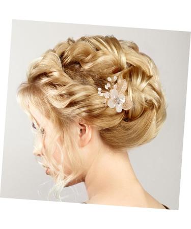 Didiseaon Gold Leaf Side Comb Hair Comb Clips Womens Headpiece Comb Clips for Hair Wedding Bride Headpiece Hair Comb for Bride Vintage Hair Accessories Bride Headpieces for Wedding - Buy Online on GoSupps.com