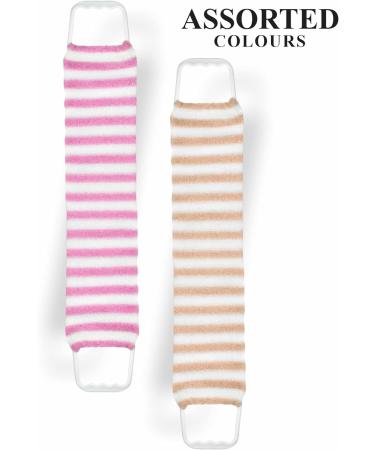 Back Scrubber Exfoliating Loofah for Men Shower Exfoliator Strap with Handle Soft Belt with Cleaning Pad to Clean Body Natural Bath Scrubbing Deep Cleansing Backwash Bathroom (Back Scrubber) - Buy Online on GoSupps.com