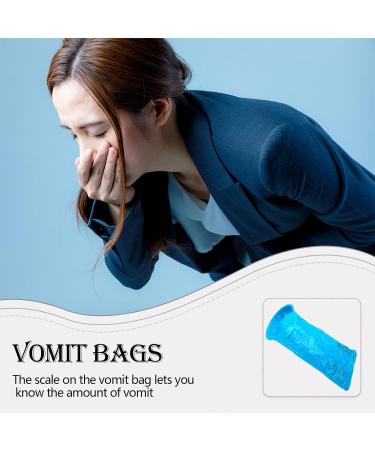Aoyfuwell 1000ml Vomit Bags - 20 Pack Portable Emesis Bags for Travel Motion Sickness - High Density Nausea Bags for Adults and Kids - Buy Online on GoSupps.com