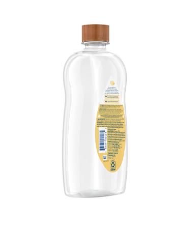 Johnson's Baby Oil with Shea & Cocoa Butter - 20 fl. oz | Hypoallergenic Moisture Protection - Buy Online on GoSupps.com
