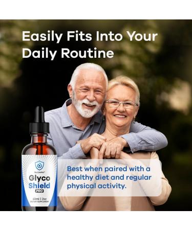 (5 Pack) Glyco Shield Drops - Official GlycoShield Pro Blood Formula Support Supplement Drops - Maximum Strength Original Natural to Overall Wellness and Support Health Reviews 5 Bottles for 5 Months - Buy Online on GoSupps.com