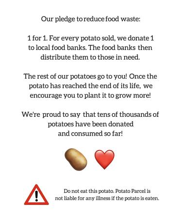 Personalized Potato Gift Bundle with Candy and Gold Surprise Box - Seen on Shark Tank! - Buy Online on GoSupps.com