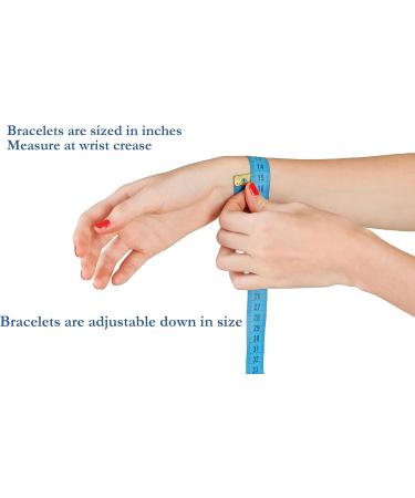 Designer Adjustable Velcro Bracelet for Movement Disease & Morning Nausea - Natural Healing (Pink Lady Large 22.9 cm) - Buy Online on GoSupps.com