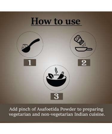 mi nature Asafoetida Powder(Hing) (Asafetida) 454g (16.01 oz) (1 lb) | Pure & Natural | Indian spice for cooking| Gluten Free | No added preservatives| No GMO | Indian Origin - Buy Online on GoSupps.com