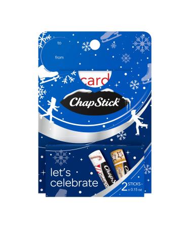 ChapStick Let s Celebrate Holiday Lip Balm Gift Card Holder - 0.15 Oz (Pack of 2) - Buy Online on GoSupps.com