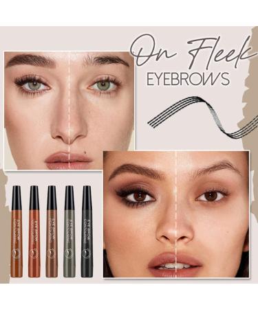 Buy Materialm Magical Precise Waterproof Brow Pen - 24-Hour Long Lasting Smudge-Proof & Waterproof Brow Tool with Micro-Fork Tip (Black) - International Shipping Available - Buy Online on GoSupps.com