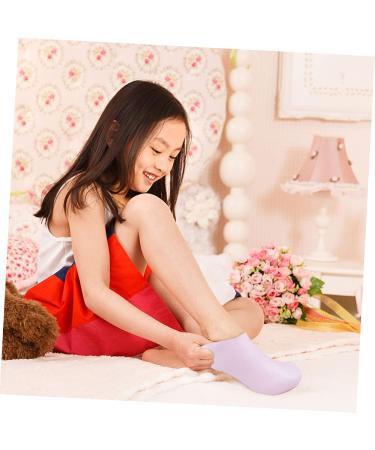 minkissy 2 Pairs Protective Socks Heel Socks for Dry Cracked Feet Exfoliator Stocking Spa Gel Socks Moisture Socks for Dry Feet Moisturizing Gel Socks Night Crusty Cotton Socks Miss Sebs - Buy Online on GoSupps.com