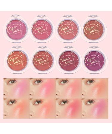Highlight Face Blush Makeup Powder - Contour and Highlight Blush Makeup Palette - Silky Smooth Powder Blush Shimmer Highlighter Makeup Powder (D M) D 5 g (Pack of 1) - Buy Online on GoSupps.com