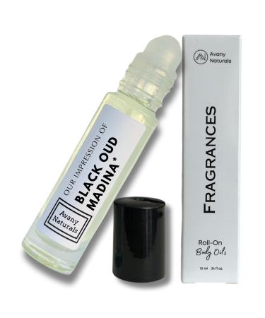 Oud Perfume Oil - Cologne Oil For Men Scented Perfume Body Oil Alt Fragrance Roll On Glass Bottle Travel Size Cologne (Black Oud) Arabian Black Oud